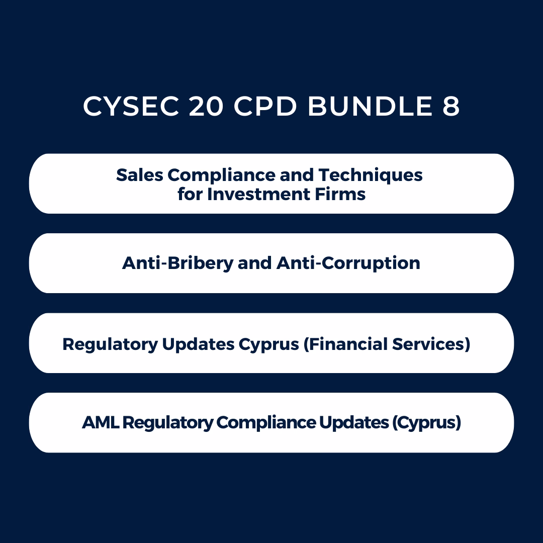 CySEC 20 CPD Bundle 8