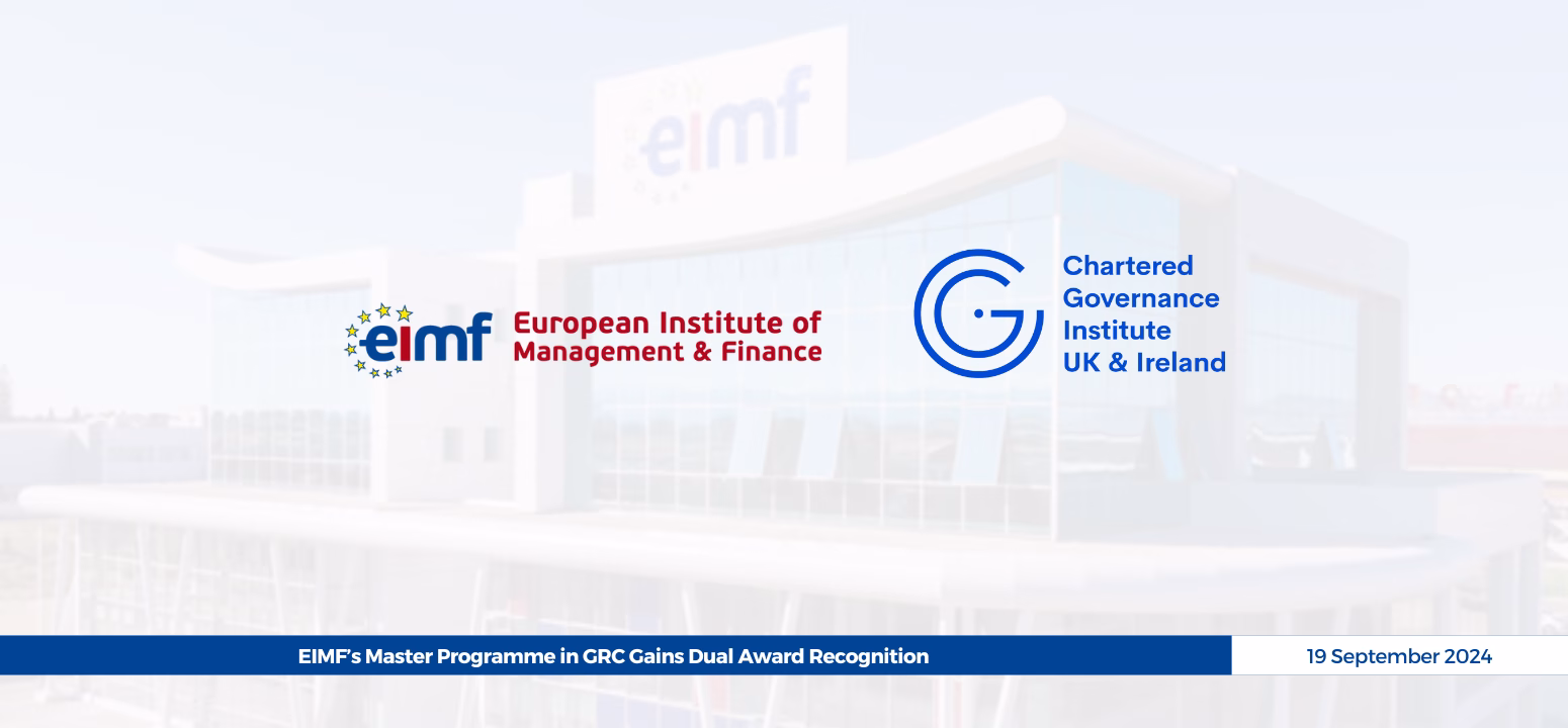 EIMF’s Master Programme in GRC Gains Dual Award Recognition