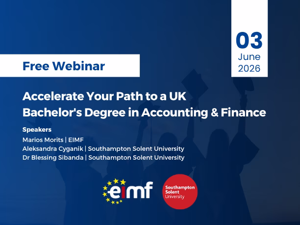 Accelerate Your Path to a UK Bachelor's Degree in Accounting & Finance