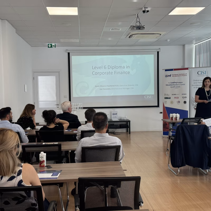 CISI Certificate in Corporate Finance Breakfast Event